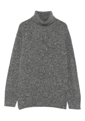 BeYou long-sleeve turtleneck sweater - Grey