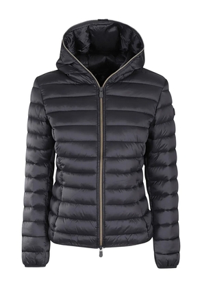 Save The Duck Alexis hooded quilted jacket - Grey