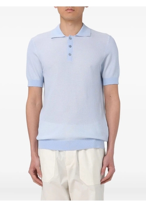 Paolo Pecora fine-knit polo shirt - Blue