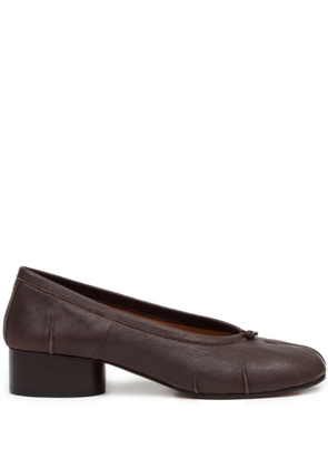 Maison Margiela 30mm Tabi pumps - Brown