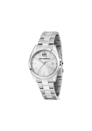 Karl Lagerfeld Round Essentials 35mm watch - Silver
