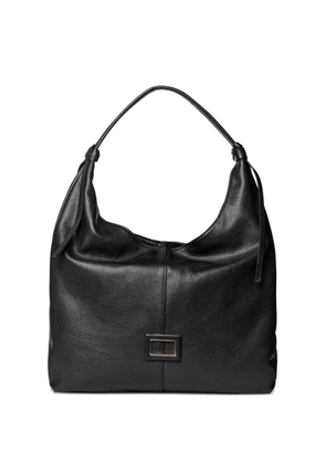 Marc Ellis Wenda textured-buckle tote bag - Black
