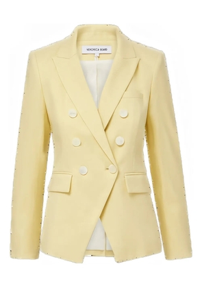 Veronica Beard Miller double-breasted jacket - Yellow