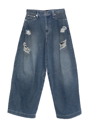 Simone Rocha five-pockets jeans - Blue