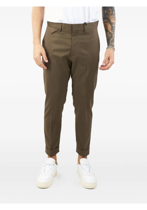 Low Brand Cooper cuffed trousers - Brown