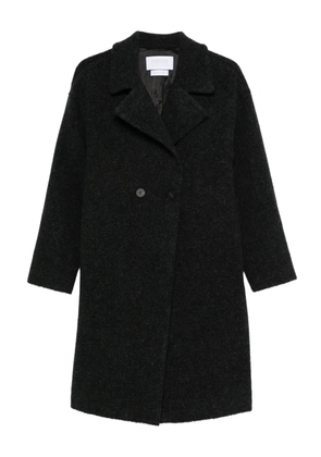Harris Wharf London double-breasted coat - Black
