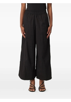 LIU JO elasticated-waistband trousers - Black