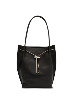 BY FAR Kayla leather shoulder bag - Black