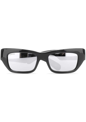 Gucci Eyewear rectangle-frame sunglasses - Black