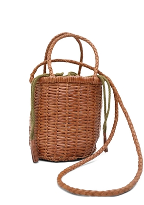 DRAGON DIFFUSION mini Lina bucket bag - Brown