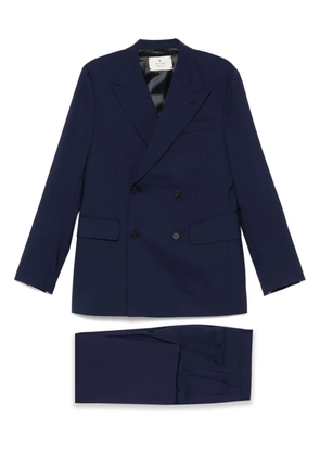 Manuel Ritz double-breasted suit - Blue