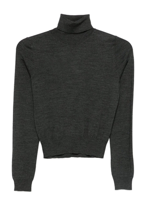 GOES BOTANICAL roll-neck sweater - Grey