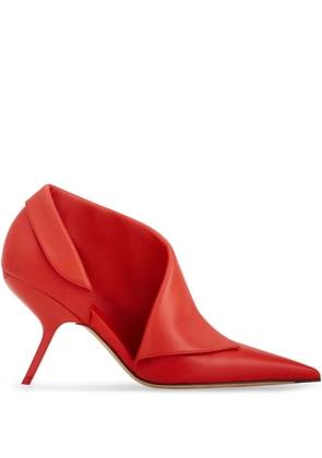Ferragamo 85mm Eva pumps - Red