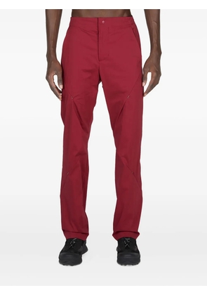 Post Archive Faction panelled pocket trousers - Red