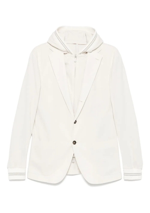 Eleventy layered-effect blazer - Neutrals