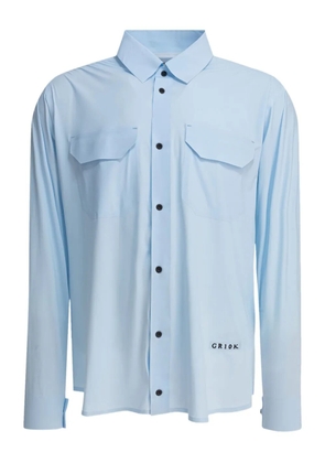 GR10K double-pocket shirt - Blue