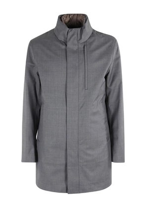 Duno high-neck jacket - Grey