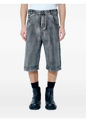 ENTIRE STUDIOS straight-leg denim shorts - Grey