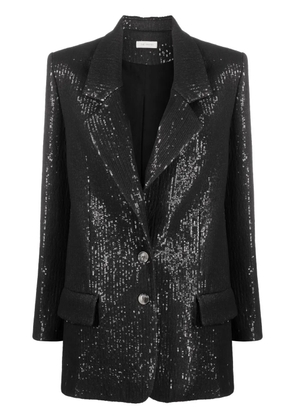 The Mannei sequin-embellished sequinned blazer - Black