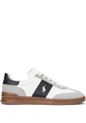 Polo Ralph Lauren Heritage Aera suede sneakers - White