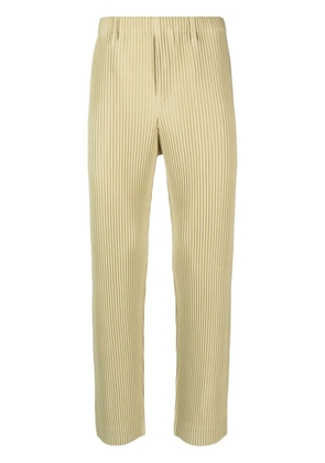 Homme Plissé Issey Miyake pleated slim-cut trousers - Black