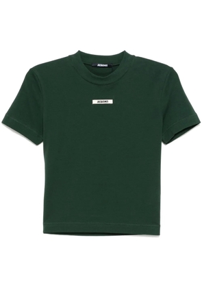Jacquemus logo T-shirt - Green