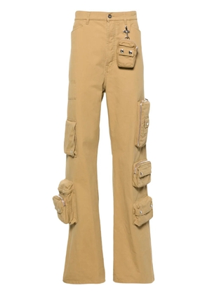 Lanvin x Future utility-pockets straight trousers - Neutrals