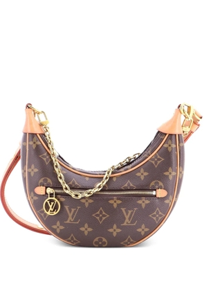 Louis Vuitton Pre-Owned Loop Handbag Monogram Canvas hobo bag - Brown