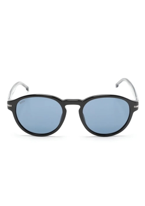 BOSS round-frame sunglasses - Black