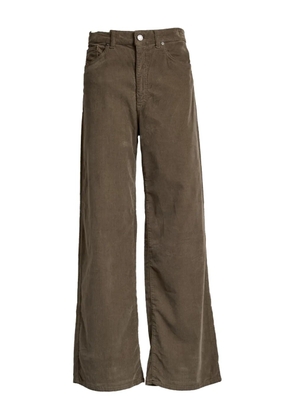 PT Torino button-fastening corduroy pants - Brown