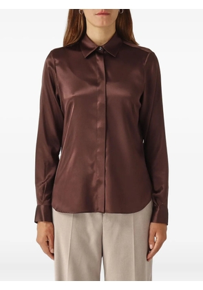 Tagliatore buttoned shirt - Brown