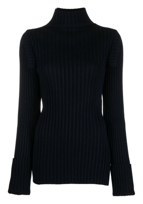 Philosophy Di Lorenzo Serafini roll-neck side-slit top - Blue