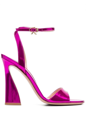 Gianvito Rossi 110mm curved-heel sandals - Pink