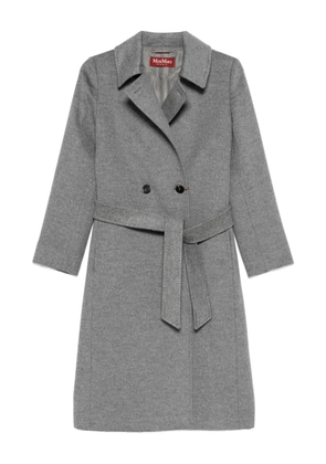 Max Mara belted double-breasted coat - Grey