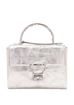 Coccinelle Arlettis metallic handbag - Silver