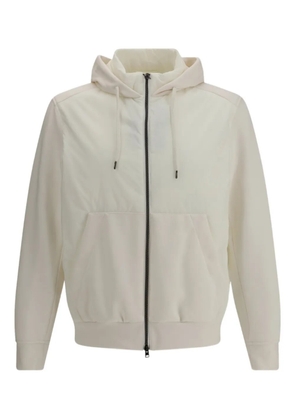 Herno hooded zip jacket - White