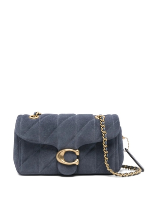 Coach quilted chain shoulder bag - Blue