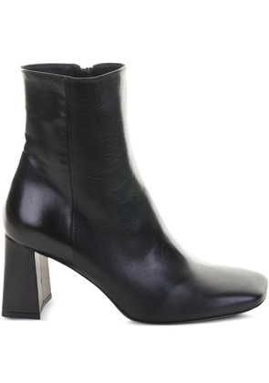 GUGLIELMO ROTTA 70mm leather block-heel boots - Black