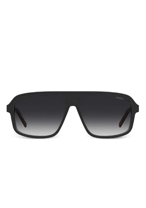 Hugo Boss Br rectangle frame sunglasses - Black