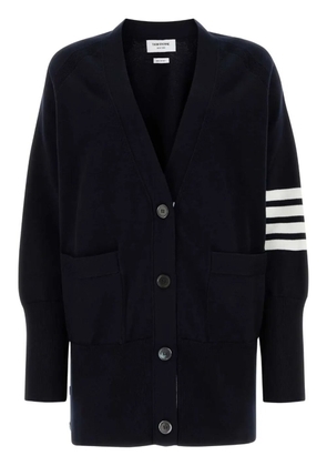 Thom Browne 4-Bar knitted cardigan - Blue