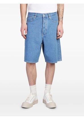 Drôle De Monsieur cotton shorts - Blue