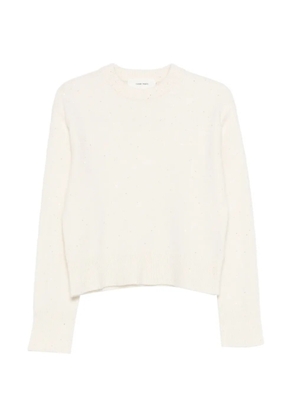 IVORY PARIS sequin-embelished sweater - Neutrals