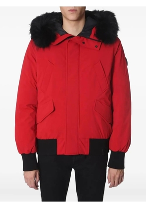RUDSAK trimmed hooded jacket - Red