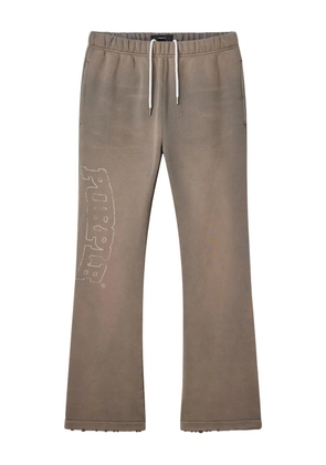 Purple Brand logo-print track pants - Neutrals