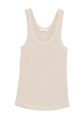 Haikure ribbed top - Neutrals