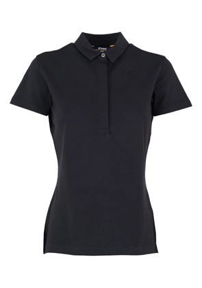 K-Way short-sleeve polo shirt - Black