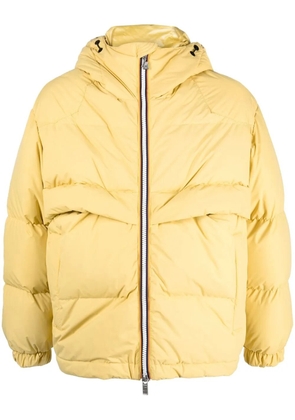 K-Way R&D padded zip up coat - Yellow