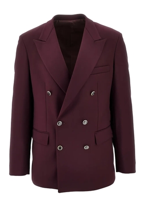 MARSEM double-breasted jacket - Purple