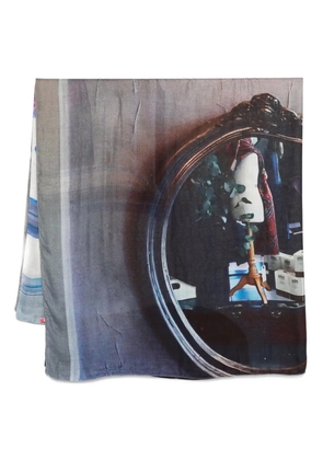 TALKING WALLS Boudoir scarf - Brown