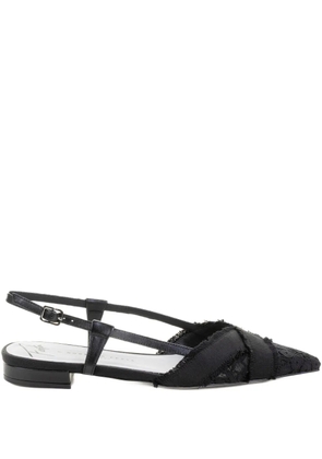Roberto Festa Kesha slingback ballet flats - Black